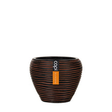 Load image into Gallery viewer, Rib Vase Tapered Round