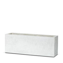 Load image into Gallery viewer, Planter Rectangular Low Terrazzo Light Grey